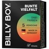 Billy Boy prezervatyvas Fun Mix 5vnt
