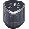 IVY Tenwin TW8005-3 Elektriskais (6-8mm) zīmuļu asinātājs 2x AA baterijās darbināms ar papildu asmeni Melns