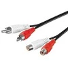 LP Oem Kabelis 2 x RCA kištukas - 2 x RCA lizdas 3 m