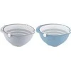 Keeeper Bowl-strainer 2in1 Stella 21x21x10.5cm baltas/pilkas