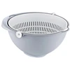 Keeeper KEEEPER - 2w1 - Miska - Cedzak - Stella - pilka - 21x21x10,5 cm