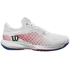 WILSON TENISA APAVI SIEVIESU KAOS SWIFT 1.5 2024 Baltas/Deja Vu Mėlyna/Wilson Raudona WRS332830 (0097512752619)