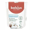 Žvakė, aromatinė Bolsius Crisp Cotton, 25 h, Balta