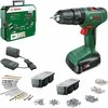 Akumuliatorinis smūginis gręžtuvas Bosch EasyImpact 18V-40, su akumuliatoriumi ir įkrovikliu