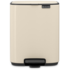 Brabantia Bo Pedal Bin 7L - Soft rusvai gelsvas