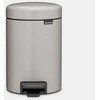 Brabantia Treteimer Newicon 3,0 L soft pilkas