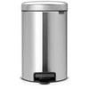 Brabantia Šiukšlių dėžė, NewIcon, 12L - Matt Steel
