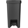 Šiukšlių dėžė BRABANTIA StepUp, su pedalu, tamsiai pilkos sp., 16 l