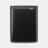 Brabantia Bo Waste Bin, 12L - Matt Juodas