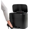 Šiukšlių dėžė su pedalu, Brabantia Bo 36L - matinės juodos spalvos