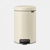 Šiukšliadėžė Brabantia NewIcon, smėlio, 12l, 41.1cmx25.1cm