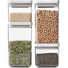 4x1 Brabantia TASTY+ Square Canister šviesiai pilka