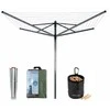 Brabantia Besis. Džiov. Lift-O-Matic 50m met. str. - Metallic Pilkas