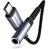 BWOO garso adapterio kabelis BZ47 aux 3,5 mm į USB-C juodas