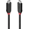 USB Kabelis - LINDY USB4 Type C Laidas, M/M, 40Gbps, 240W PD, 1 m, Juodas
