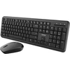 CANYON SET-W20 JK/JAV Klaviatūra ir pelė Velvet Wireless Juodas