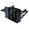 „Lian Li“ vertikalus vaizdo plokštės tvirtinimo komplektas VG4-5-V4 su PCIe 5.0 jungties kabeliu – Juodas