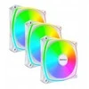 Montech AX120 PRO PWM Fan, ARGB – 3-Pack, 120mm, baltas