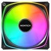 Montech AX120 PRO PWM Fan, DRGB – 120mm, juodas