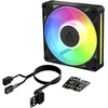Arctic Cooling ARCTIC BioniX P12 A-RGB 120 mm PWM ventiliatorius su Daisy Chain, ventiliatorius, 12 cm, 450 aps./min., 3000 aps./min., 129 m³/h, juodas