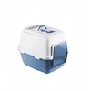 Stefanplast Cat toilet closed Cathy Comfort 58x45x48cm baltas mėlynas