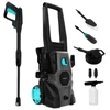Cecotec 08137 pressure washer Upright Electric 468 l/h 1600 W Juodas Pilkas