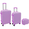 Stoneline ORDINETT Komodos komplektas iš 3 dalių 60L (42x25x64cm) + 43L (36x23x56cm) + 15L (24x17x33cm) rožinės spalvos