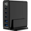 GEMBIRD 5-port 140 W GaN USB fast charger juodas