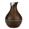IVY D2 3in1 Aromātu Difuzors - Mitrinātājs - 1.5W Nakts atmosfēras USB lampa 11cm / 300ml Tumšs koks