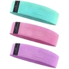 iLike Fitpro Sport Poliestera pretestības lentes sporta zālēm un fitnesam 3 gab. 8 cm platumā - 33 cm / 38 cm / 43 cm