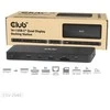 Club 3D „Club3D“ USB-C krovimo stotelė 14v1, 2xHDMI, 2xDP, 3xUSB-C, 1xUSB-C PD, 2xUSB, 1xRJ45, 1x3,5 mm, Micro SD/SD, juoda