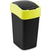 Keter CURVER ŠIUKŠLIADĖŽĖ „FLIP BIN” 25L /JUODA/ GELTONA