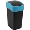 Keter CURVER ŠIUKŠLIADĖŽĖ „FLIP BIN” 25L /JUODA/ MĖLYNA