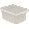 Daiktų laikymo dėžė su dangčiu CURVER ESSENTIALS, skaidri , h27 x 44 x 34 cm, 26 L