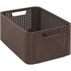 Daiktadėžė CURVER, 30 l, ruda, 43,6×32,6×23 cm