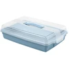 Curver torto transportavimo dėžė stačiakampė 45x29.5x11.1cm mėlynas
