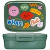 Curver Food storage container rectangular with divider 1.8L Snap Box žalias/fun-tilities