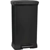 Curver Kibiras su pedalu Deco Bin, metalizuotas, 50 l, juodas