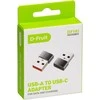 D-Fruit adapteris USB-A į USB-C pakuotėje