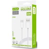 D Fruit USB kabelis DF105, USB-A - USB-C 1 m, baltos sp.