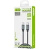 D-Fruit kabelis USB-C – USB-C 1m, pilkas (DF440C)