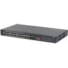 Šakotuvas Dahua Technology PoE S3226-24ET-375 network switch Unmanaged Fast Ethernet (10/100) Power over Ethernet (PoE) Desktop Juodas