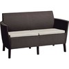 Keter Salemo 2 Seater Sofa ruda
