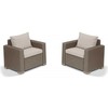 Keter Garden chairs 2pcs. California beige