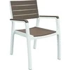 Keter Harmony Armchair baltas/beige