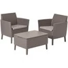 Lauko baldų komplektas Gardena Keter Sodo baldų komplektas Salemo Balcony Set beige