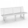 Bica Sodo suoliukas Olimpia 150x53x77cm baltas