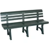 Saska Garden Sodo suolas Olimpia 150x53x77cm žalias 8003723500897