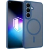 Dėklas 3MK Misty MagCase do Samsung Galaxy S26 mėlyna
