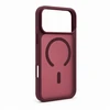 Aizmugurējais vāciņš Evelatus Apple iPhone 18 Pro Max Sidabrinis-Shield Skin Feel 2-in-1 MagSafe Case Burgundy